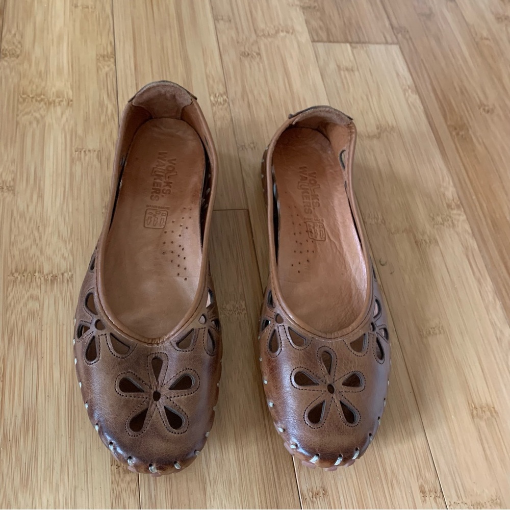 Vollswalkers ballet flats, brown, size 39